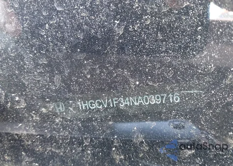 2022 Honda Accord Sport from USA, damaged, VIN 1HGCV1F34NA039716